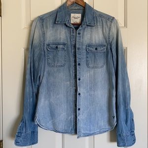 Chambray Button-up Shirt